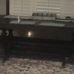 Large dining room table