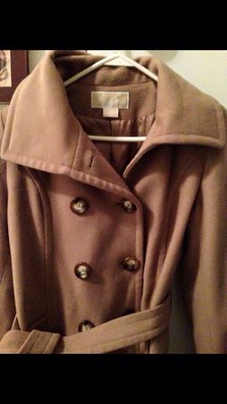 Michael Kors small long pea coat