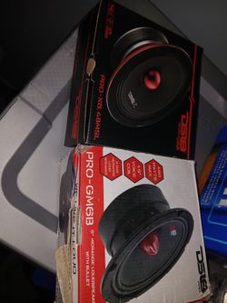 2 Brand New Ds18 6.5 Loud Mids $75firm Price Pickup Only Serious Buyers Please Yes It Is Avaliable 