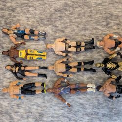 WWE Wrestling Figures Used 