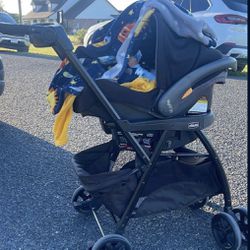 Carseat Base And Stroller
