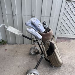  her golf clubs bags and carts