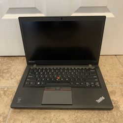 Lenovo T450s Laptop Computer 14 inch Screen 240GB SSD 12 GB of Ram 2.20 GHz i5-5300U Quad Core 5th Gen Processor 64 Bit Windows 10 Pro with 2016 Offic