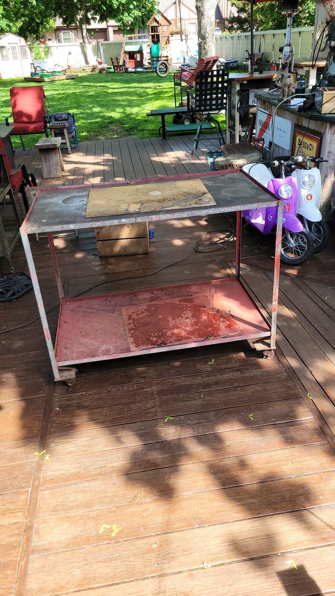 Steel Work Table