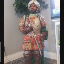 4 Ft "Don Guijote De La Mancha" Concrete