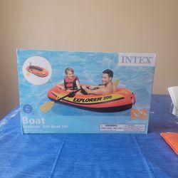 Intex Boat Explorer 200 Boat Set