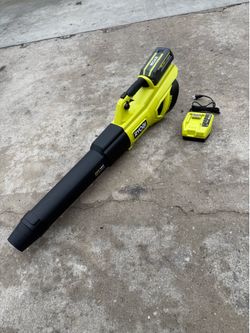 Ryobi one hp 40v 700cfm blower kit