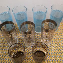 Vintage MCM Barware Lot – Culver, Fire-King & Federal – Priced to Sell
