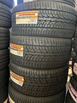 📲‼️295/35/24 vendo set de llantas nuevas arroyo