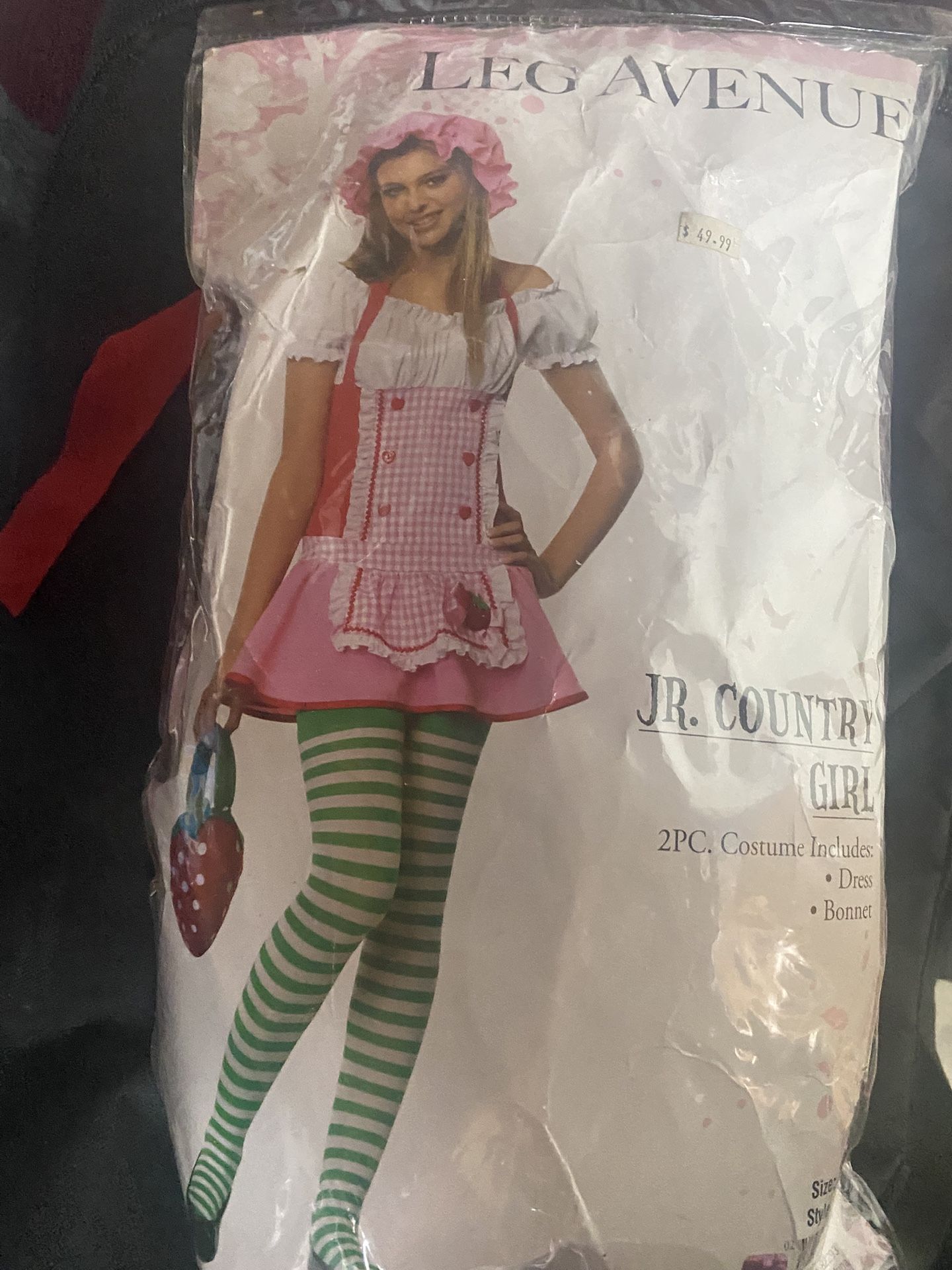 Jr Country Girl Costume