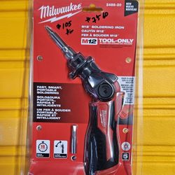 Milwaukee M12 Soldering Iron Tool Only 