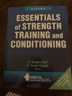Essentials Of Strength Training & Conditioning.