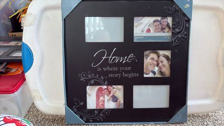 Home Is Where Your Story Begins Collage Frame