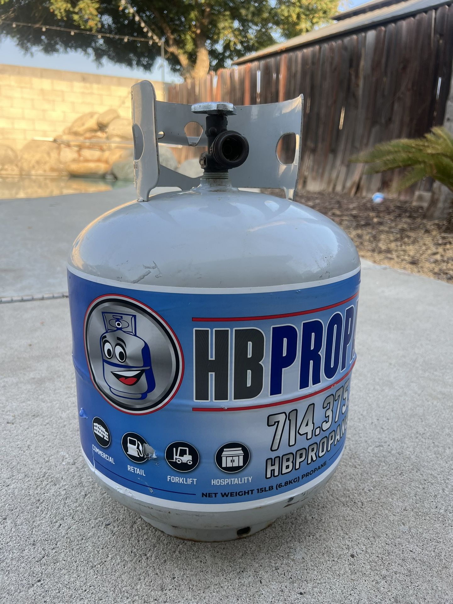 Propane Tank Half Way Or More Full