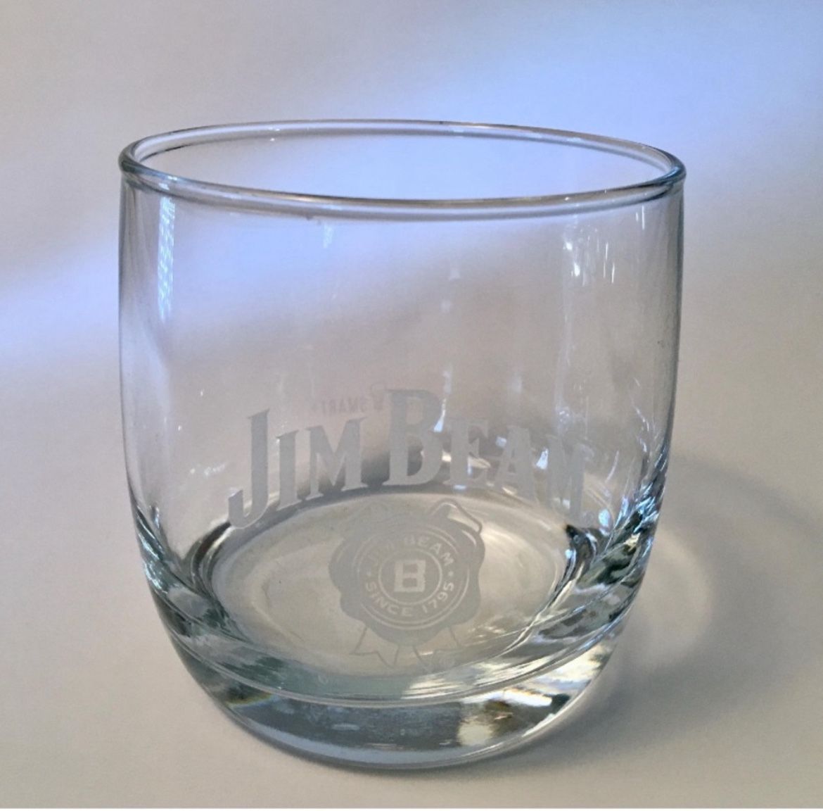 VINTAGE JIM BEAM ETCHED ROCK GLASSES 10 Available