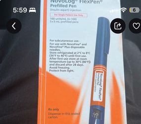 Fast acting insulin sealed
