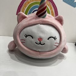 HUG ME CAT UNICORN - PINK 10 INCH - SUPER SOFT