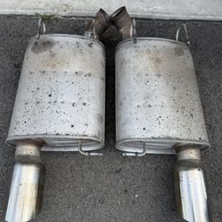 Shelby GT500 OEM Stock Mufflers