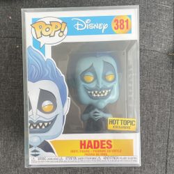 Hades Glow In The Dark Hot Topic Exclusive Funko Pop Disney Hercules 