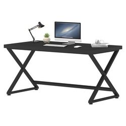 47" Modern Black Office Computer Desk