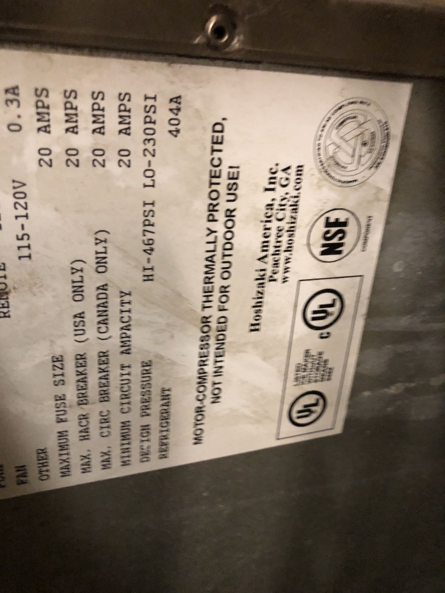 Ice Machine With 1000lbs Bin