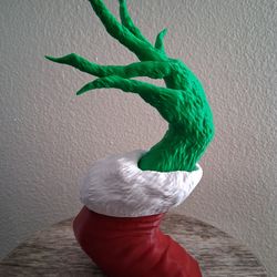 Grinch Hand Ornament Holder