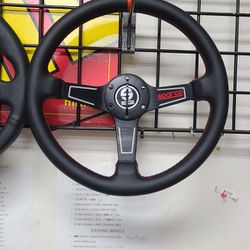 New 350mm Steering Wheel 6 Bolt