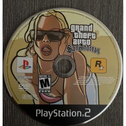 Grand Theft Auto San Andreas  PlayStation 2