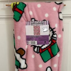 Hello Kitty and Friends Christmas Blanket