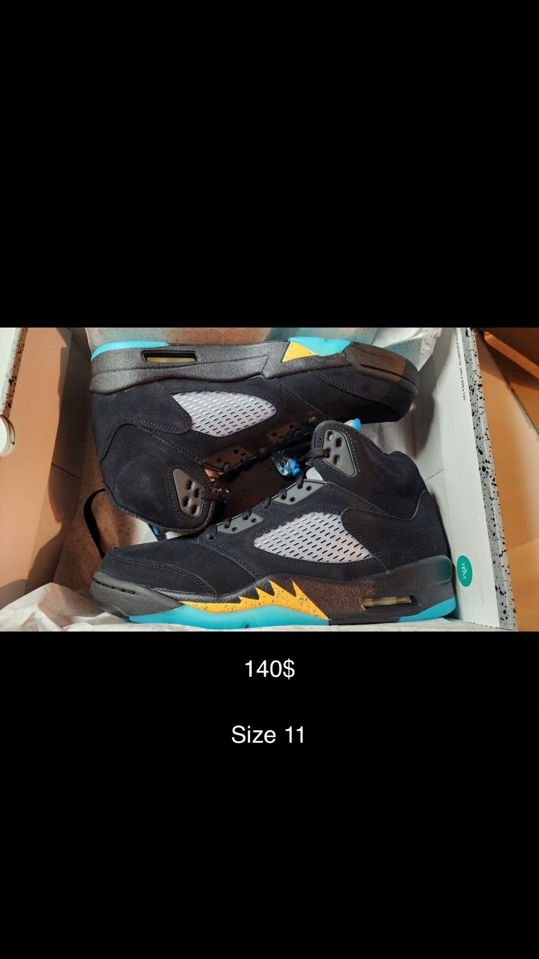 Jordan 5 Aqua