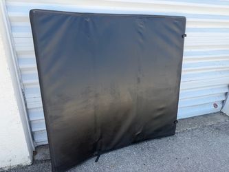 5.3ft Soft Tri-Fold Truck Bed Tonneau Cover (60" W x 64" L)