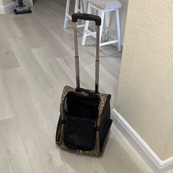 Dog Carrier back Pack and also  On Wheels 