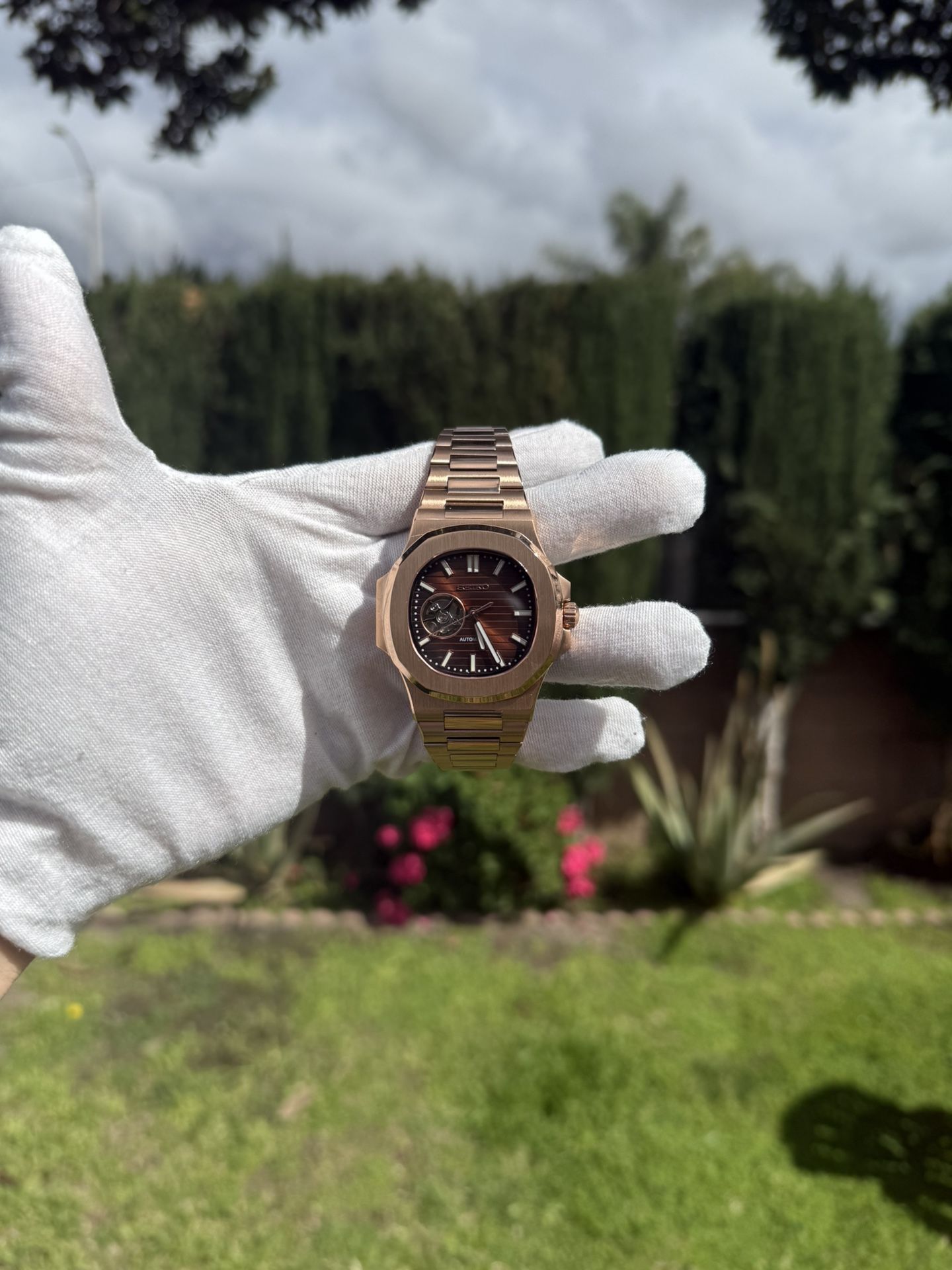 Nautilus Seiko Mod