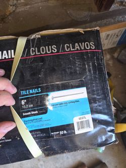 6 inch electogalvanized nails