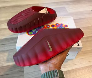 Nike Mind 001 Slide Team Red University Red Chrome