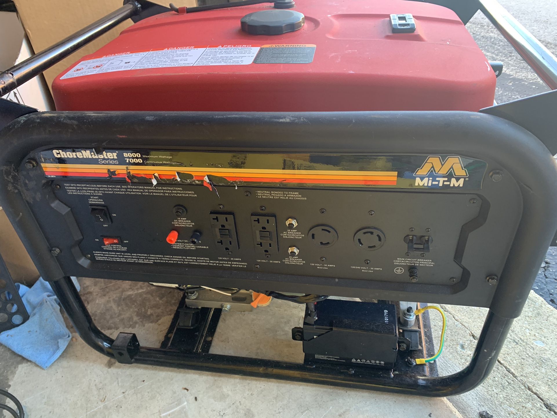generator 8000