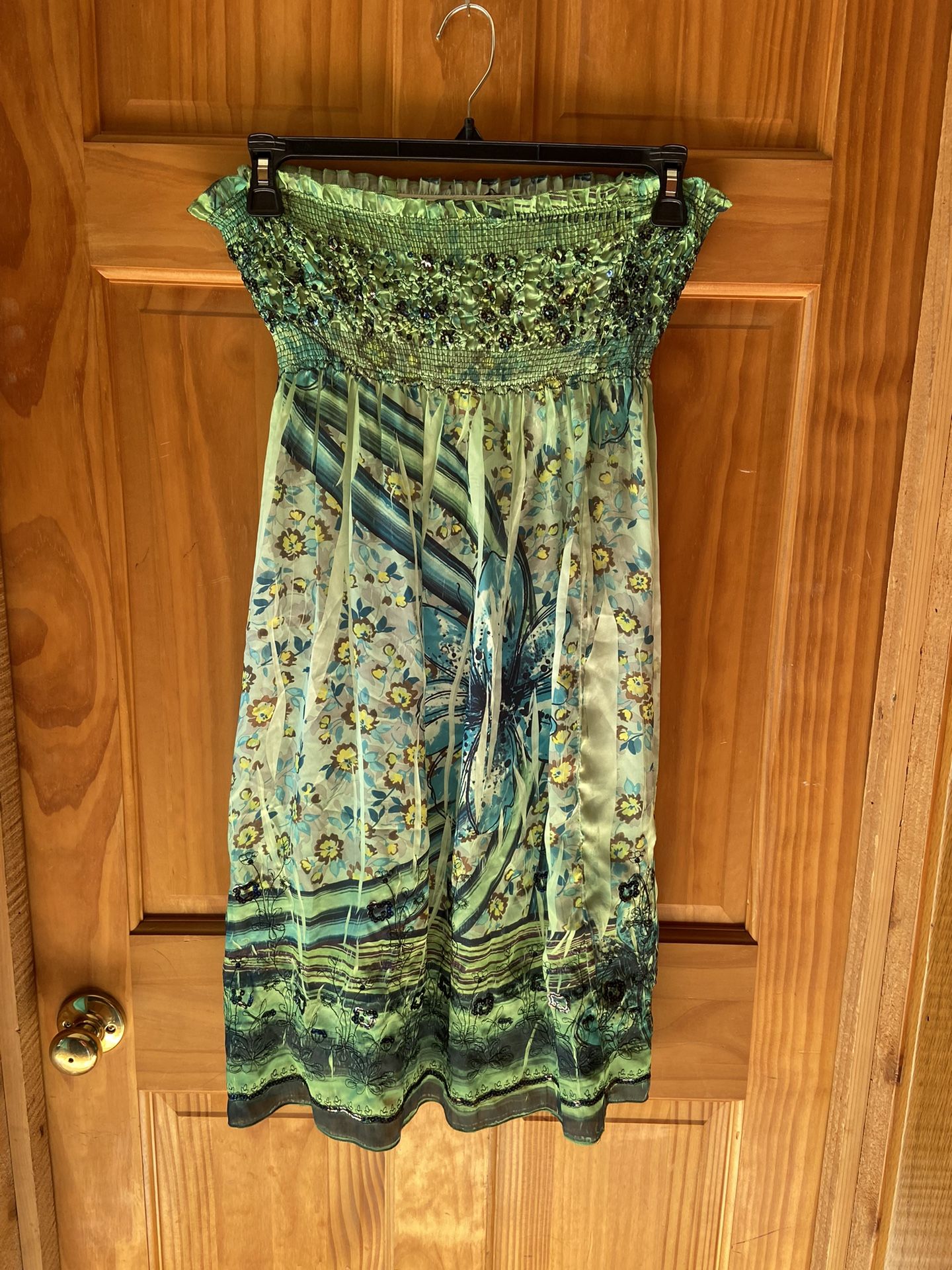 One Size Beautiful Strapless Sundress