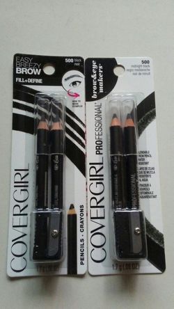 Covergirl eyebrow pencil black