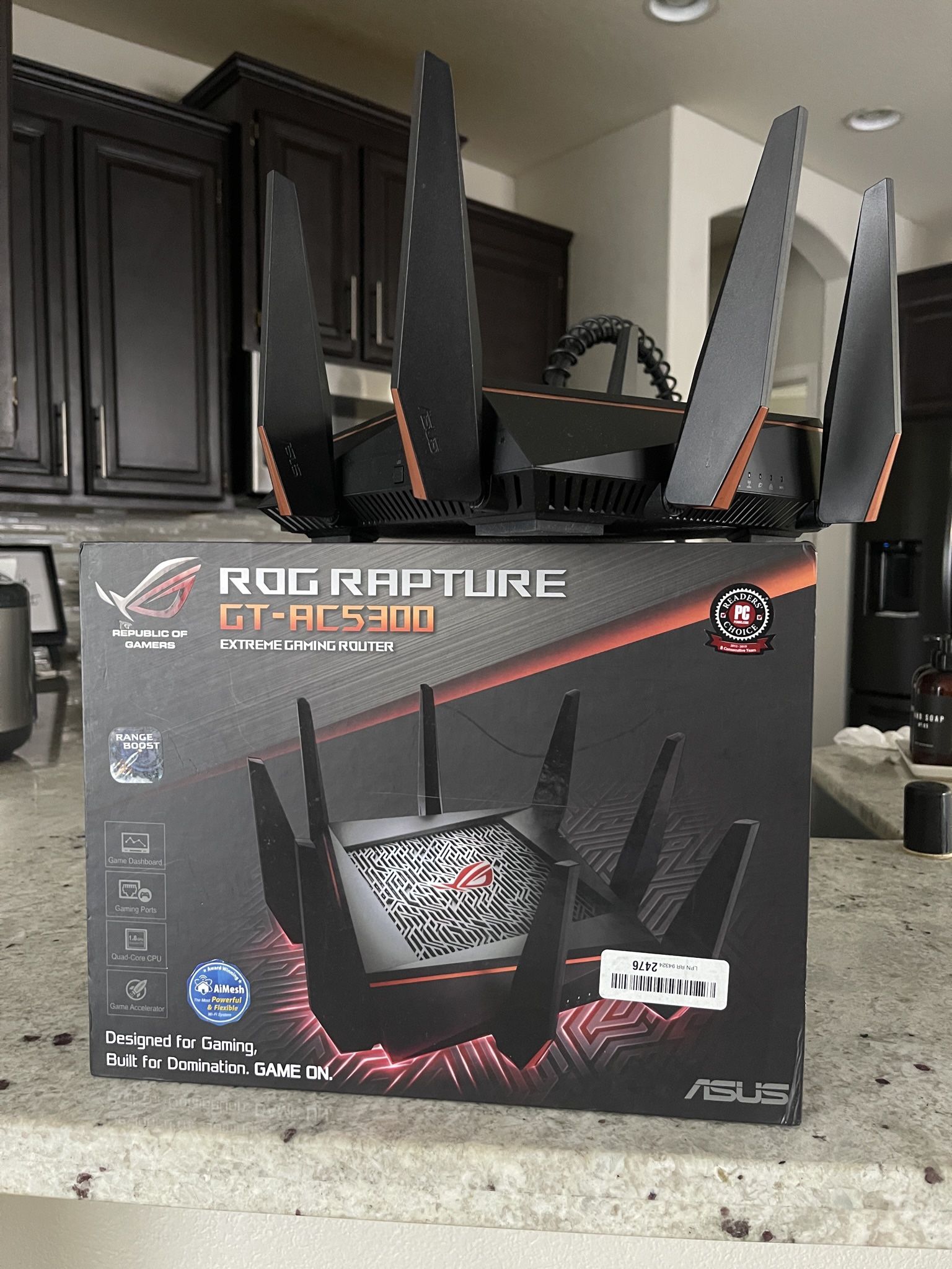 ASUS ROGUE GT-AC5300 ROUTER
