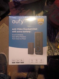 Eufy video doorbell e340