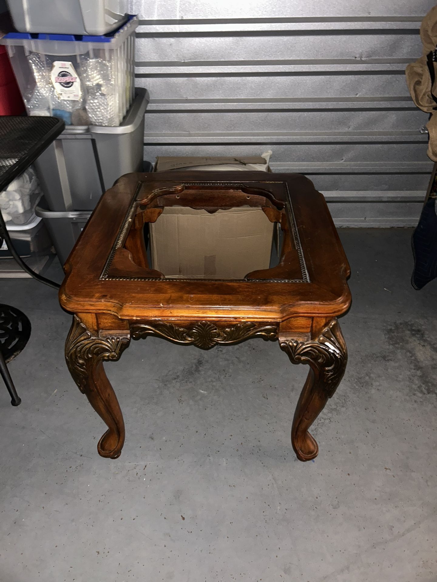 Wooden End Table