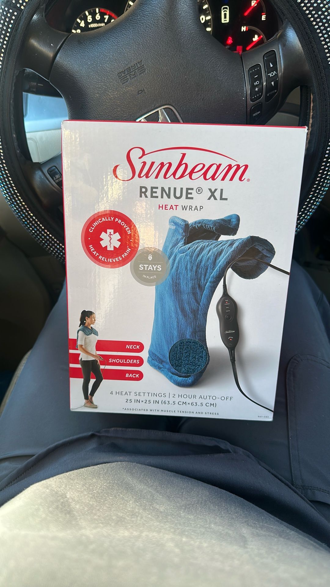 Sunbeam Xl Heating Pad Heat Wrap