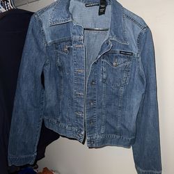 Blue Denim Jacket – Women’s Size XL