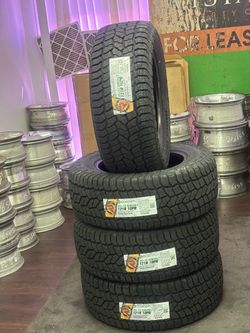 35/12.50/20 new tires LT 10PLY A/T Rovelo set of 4 or sale by single tire