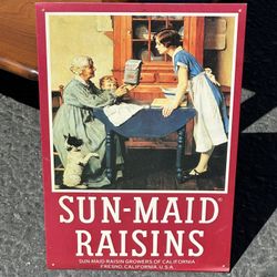 Vintage Wall Decor - Sun Maid Raisins