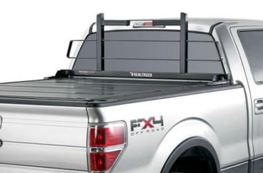RealTruck original headache rack ( universal ) with mounting hardware.