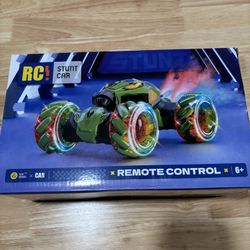 Gesture Sensing Remote Control Car Toys - Drift RC Stunt Car for Kids | 360° Rotating 4WD Transform RC Cars | 2.4Ghz Hand Controlled with Lights Music