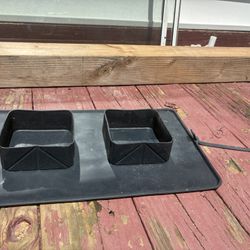 Portable Dog/cat Food And Water Bowls