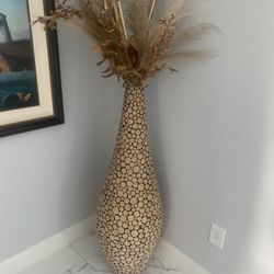 Wood Vase
