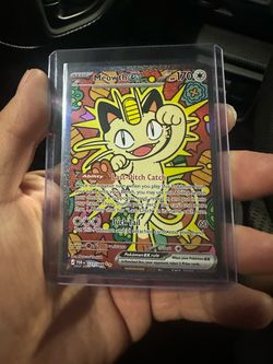 Meowth ex Special Illustration Rare